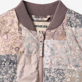 Wheat Outerwear Puffer Vest Lakas Jacket 9618 patchwork flowers