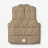 Wheat Outerwear Puffer Vest Lakas Jacket 0099 grey stone