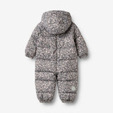 Wheat Outerwear Puffer babydrakt Edem Outdoor Suit 9670 dark charcoal flowers