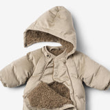 Wheat Outerwear Puffer babydress Nallo Outdoor Suit 0099 grey stone