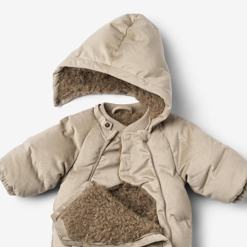 Wheat Outerwear Puffer babydress Nallo Outdoor Suit 0099 grey stone