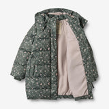 Wheat Outerwear Puffere Frakk Yrsa Jacket 9533 forest lake checked flowers