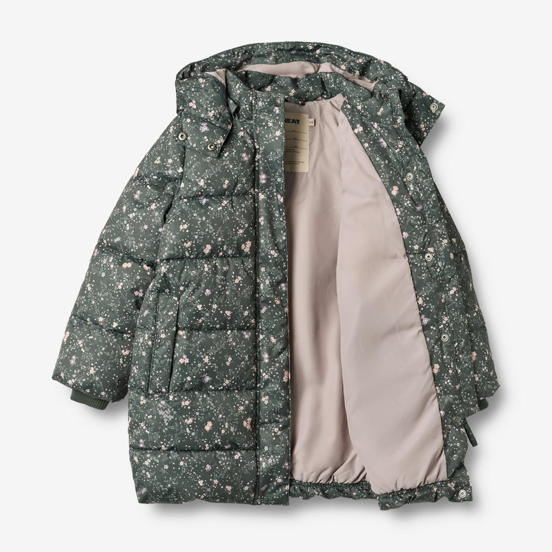 Wheat Outerwear Puffere Frakk Yrsa Jacket 9533 forest lake checked flowers