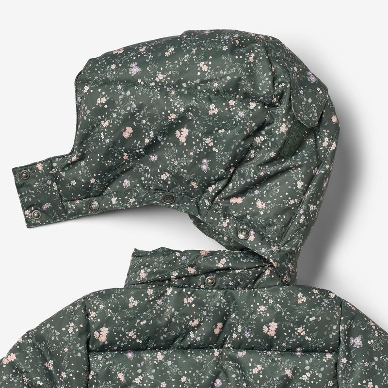 Wheat Outerwear Puffere Frakk Yrsa Jacket 9533 forest lake checked flowers