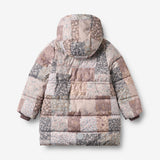 Wheat Outerwear Puffere Frakk Yrsa Jacket 9618 patchwork flowers