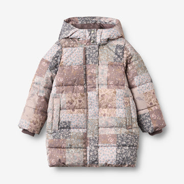 Wheat Outerwear Puffere Frakk Yrsa Jacket 9618 patchwork flowers