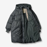 Wheat Outerwear Pufferfrakk Luna Jacket 9529 black sea stars