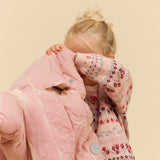 Wheat Outerwear Pufferjakke Diso Jacket 9799 peach pink