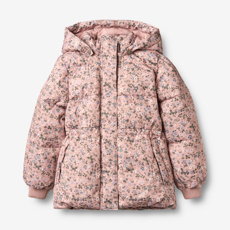 Wheat Outerwear Pufferjakke Eli Jacket 9536 rose powder flowers