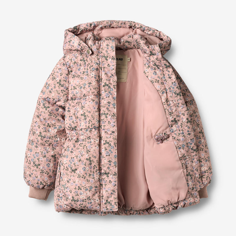 Wheat Outerwear Pufferjakke Eli Jacket 9536 rose powder flowers