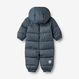 Wheat Outerwear Pustebabydrakt Edem Outdoor Suit 1292 greyblue