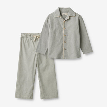 Wheat Main  Pyjammas Madison Home 1396 soft blue stripe