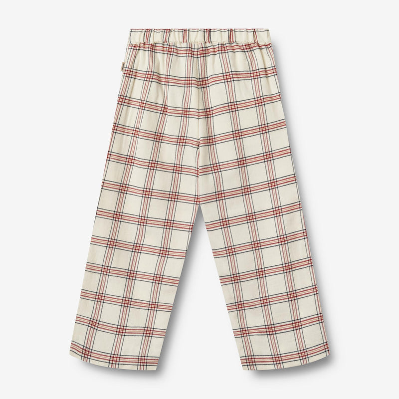 Wheat Main Pyjammas Madison Home 9068 eggshell check