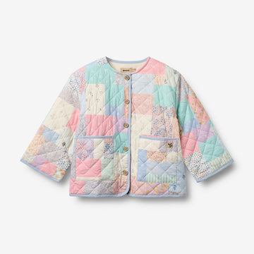 Wheat Main Quilt Jakke Inaja Jacket 9618 patchwork flowers