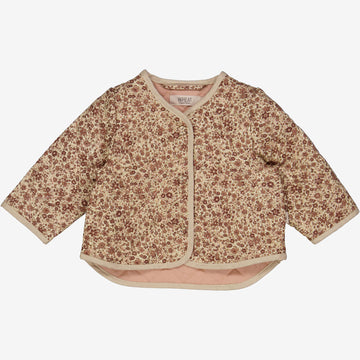 Wheat Main  Quiltjakke Viola | Baby Jackets 2075 red meadow