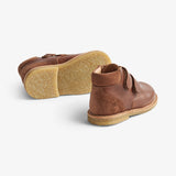Wheat Footwear Raden Borrelås | Baby Prewalkers 9002 cognac
