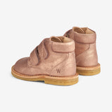 Wheat Footwear Raden Borrelås Shine | Baby Prewalkers 2026 rose