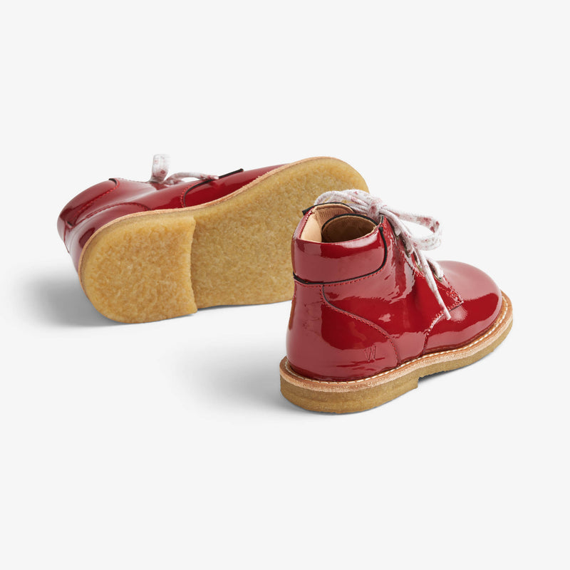 Wheat Footwear Raden Patent Blonder | Baby Prewalkers 2072 red