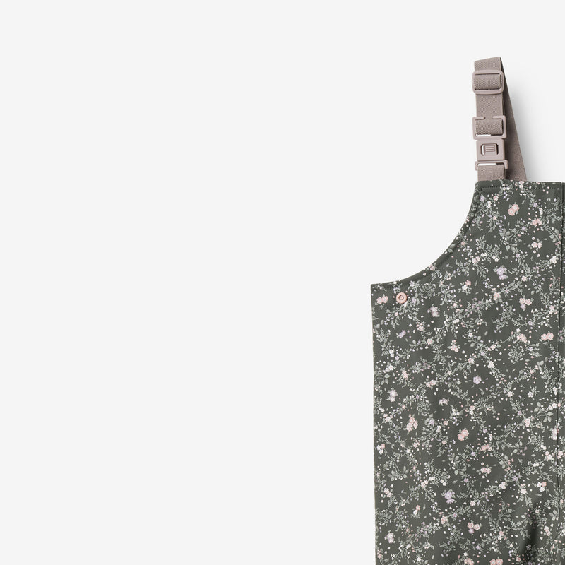 Wheat Outerwear Regnbukser m.seler Charlo Overall 9533 forest lake checked flowers