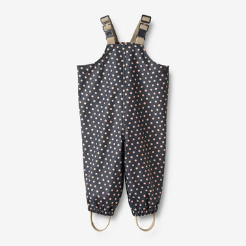 Wheat Outerwear  Regnbukser m.seler Charlo Rainwear 1071 ink dots