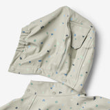 Wheat Outerwear Regnjakke Chardy Jacket 9602 light flint letters