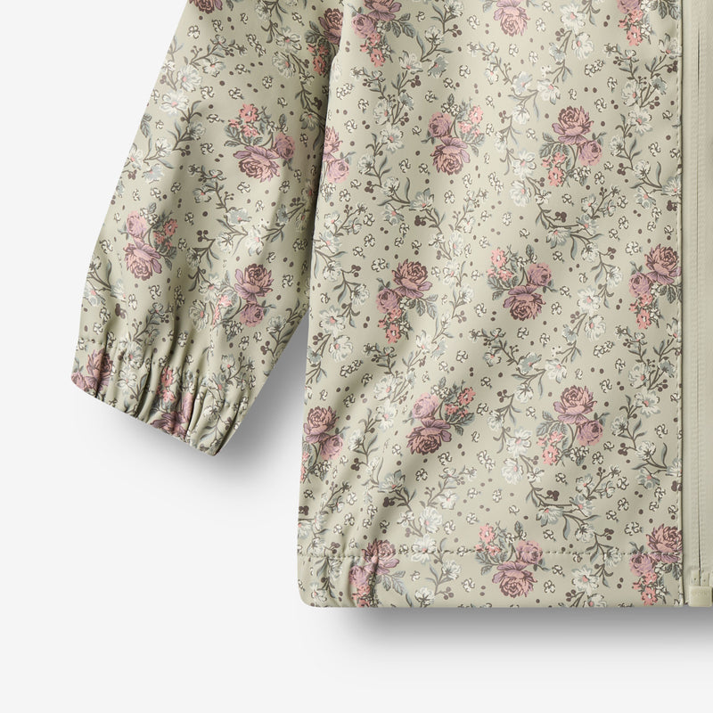 Wheat Outerwear Regnjakke Chardy Jacket 9539 slightly green flowers