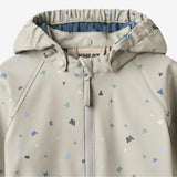 Wheat Outerwear Regnjakke Chardy Jacket 9602 light flint letters