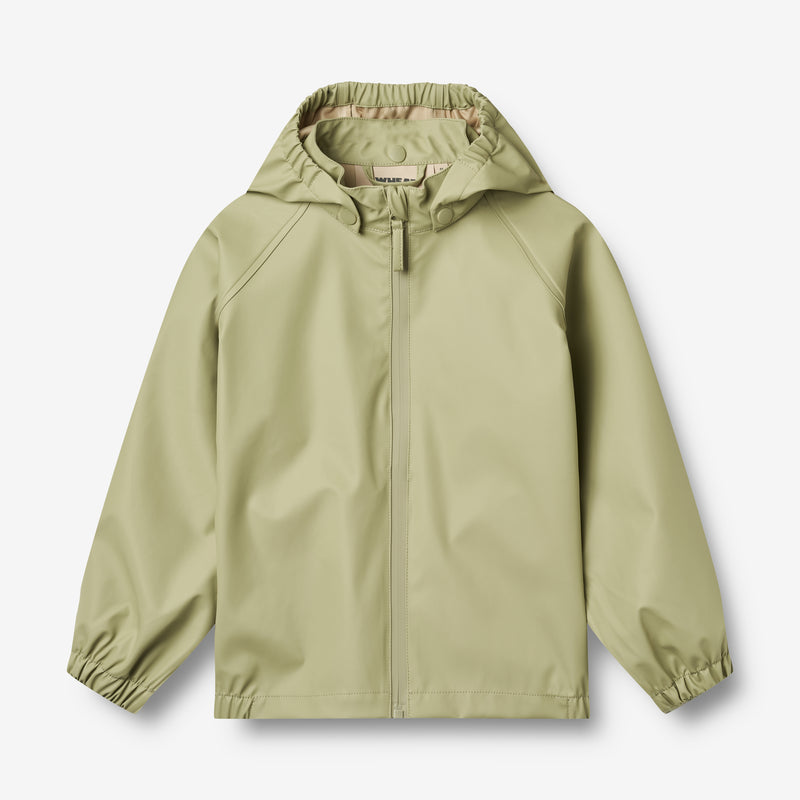 Wheat Outerwear Regnjakke Chardy Rainwear 1145 green tea