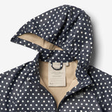 Wheat Outerwear  Regnjakke Chardy Rainwear 1071 ink dots