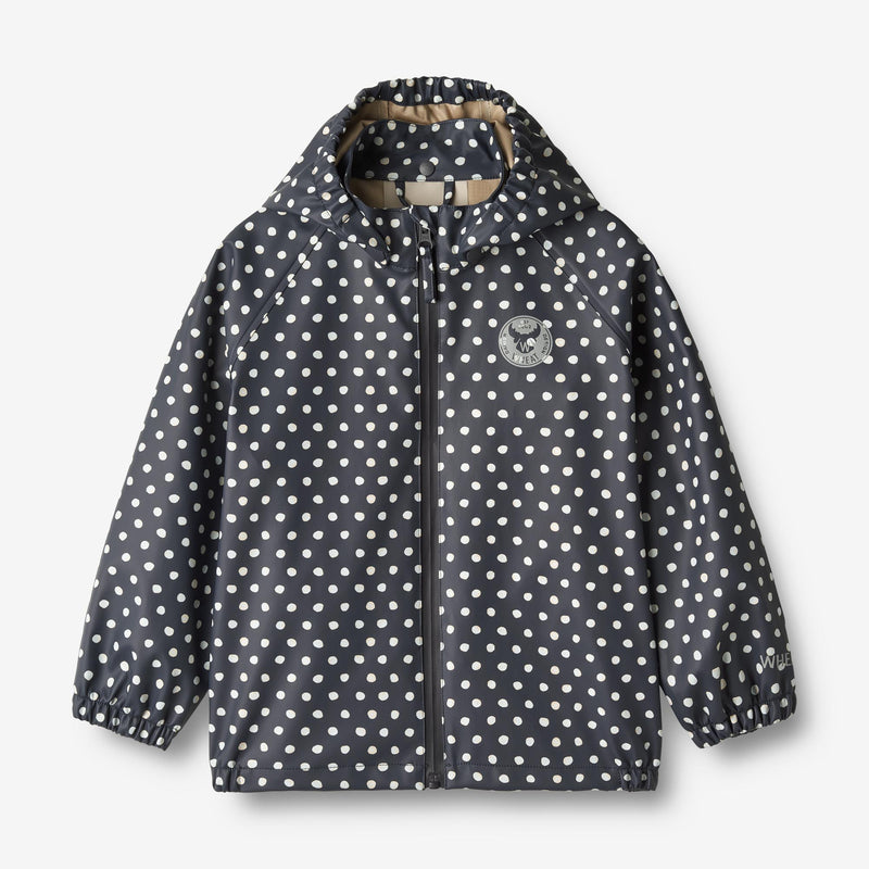 Wheat Outerwear  Regnjakke Chardy Rainwear 1071 ink dots