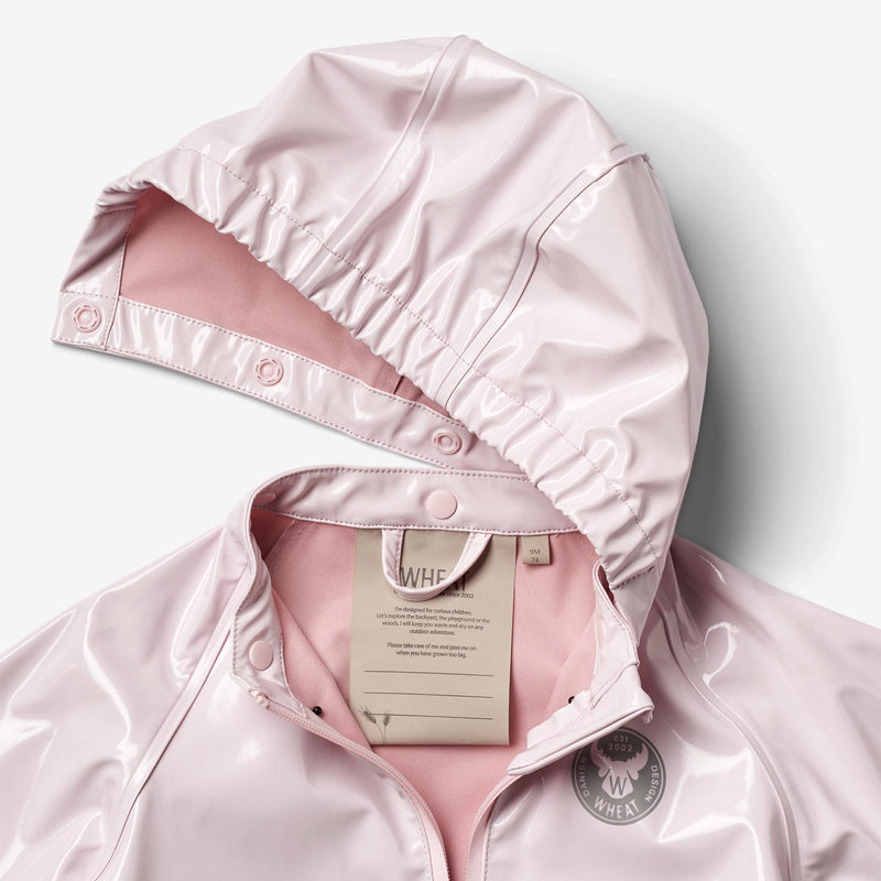Wheat Outerwear  Regnjakke Chardy Rainwear 9505 cherry bloom glossy
