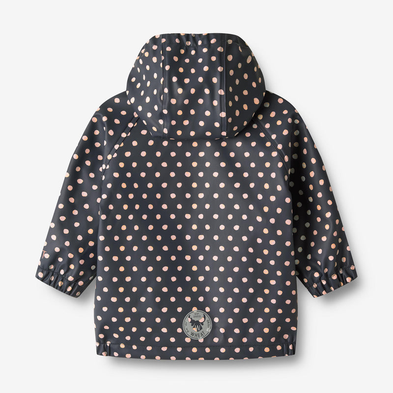 Wheat Outerwear  Regnjakke Chardy Rainwear 1071 ink dots