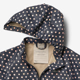 Wheat Outerwear  Regnjakke Chardy Rainwear 1071 ink dots