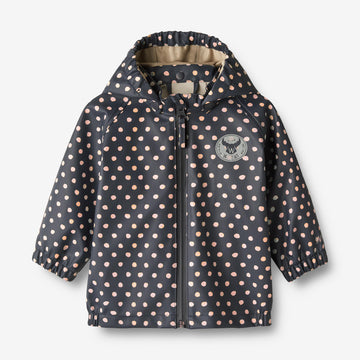 Wheat Outerwear  Regnjakke Chardy Rainwear 1071 ink dots