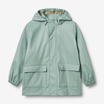 Wheat Outerwear Regnjakke Ollo Jacket 9519 aquamarin