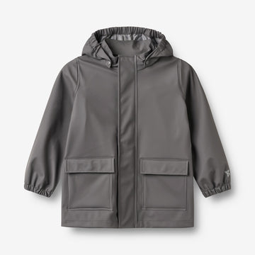 Wheat Outerwear Regnjakke Ollo Jacket 9619 dark charcoal