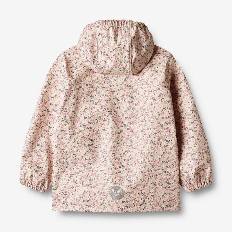Wheat Outerwear  Regnjakke Ollo  Rainwear 9014 clam multi flowers