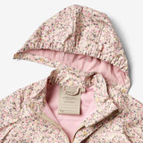 Wheat Outerwear  Regnjakke Ollo  Rainwear 9014 clam multi flowers
