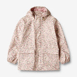 Wheat Outerwear  Regnjakke Ollo  Rainwear 9014 clam multi flowers