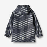 Wheat Outerwear  Regnjakke Ollo  Rainwear 1071 ink dots