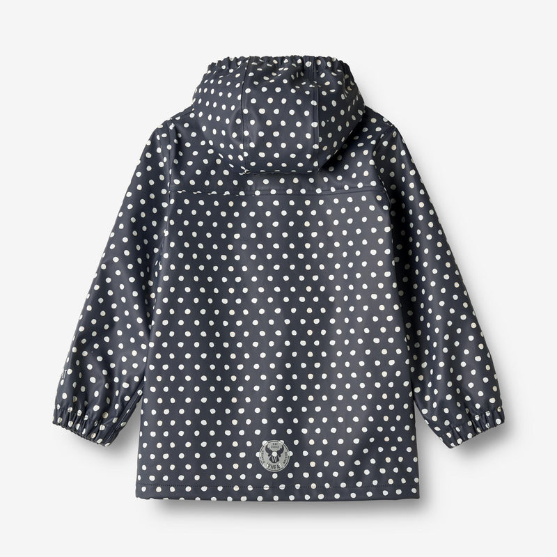 Wheat Outerwear  Regnjakke Ollo  Rainwear 1071 ink dots
