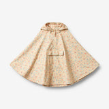 Wheat Outerwear Regnkappe Dråper Jacket 9597 flowers and seashells