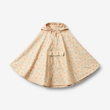 Wheat Outerwear Regnkappe Dråper Jacket 9597 flowers and seashells
