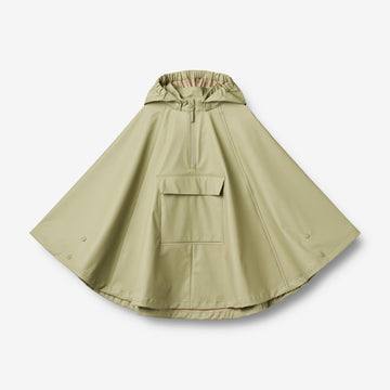 Wheat Outerwear Regnkappe Dråper Jacket 1145 green tea