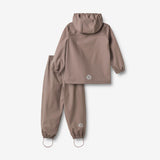 Wheat Outerwear Regnsæt Ola u. Seler Set 9623 plum truffle
