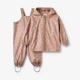 Wheat Outerwear Regntøy Charlie sett Set 9674 portabella flowers