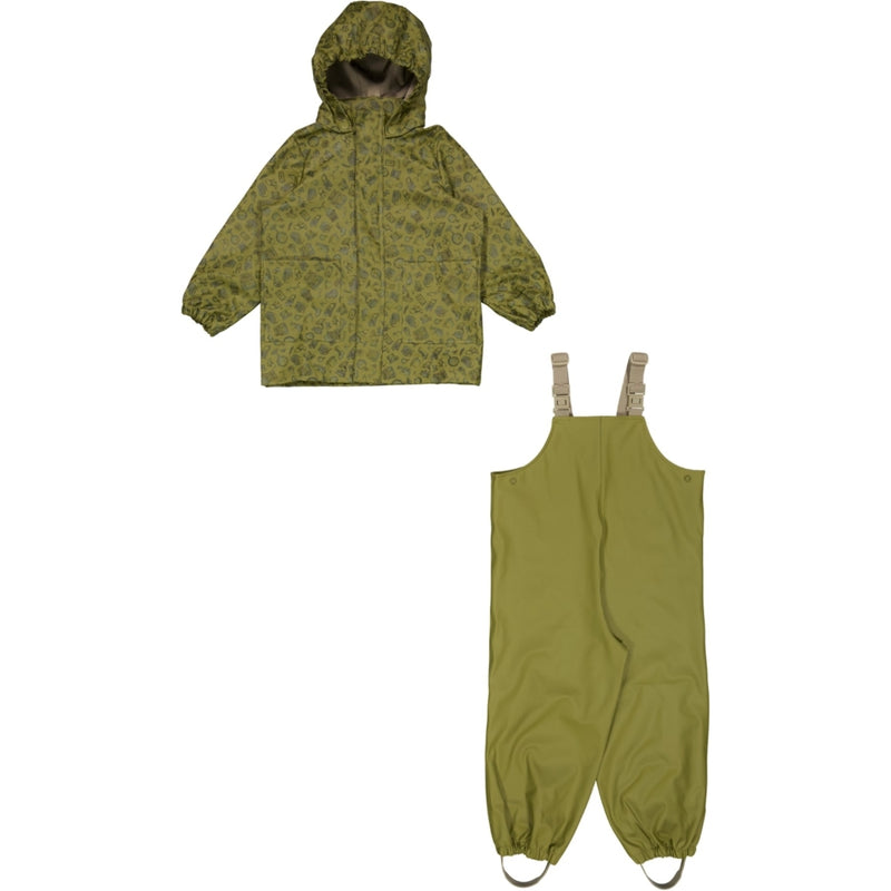 Wheat Outerwear Regntøy Olaj m. Seler Rainwear 4216 olive storage