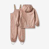 Wheat Outerwear Regntøysett Charlie Set 9674 portabella flowers