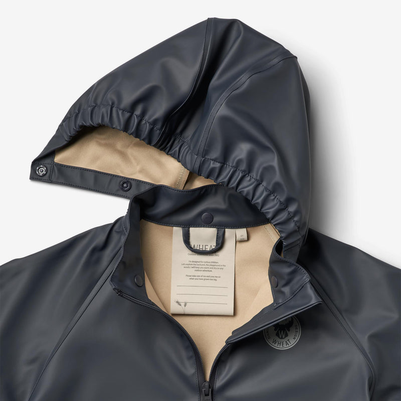 Wheat Outerwear  Regntøysett Charlie  Rainwear 1060 ink