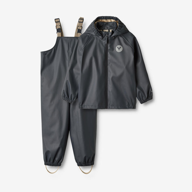 Wheat Outerwear  Regntøysett Charlie  Rainwear 1060 ink
